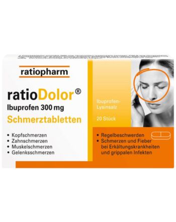 ratioDolor Ibuprofen 300mg Schmerztabletten