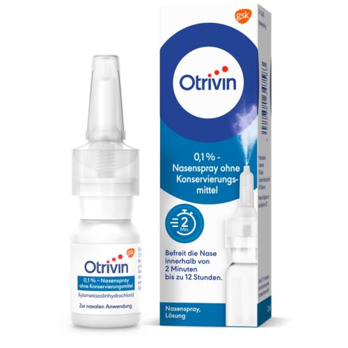 Otrivin Nasenspray 0,1% ohne Konservierungsmittel
