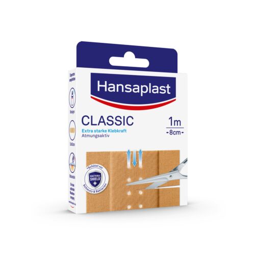Hansaplast Classic 1M X 8CM