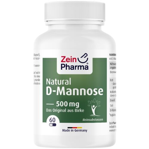 ZEINPHARMA Natural D-Mannose 500 mg 