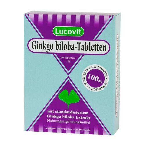 Lucovit Ginkgo Biloba Tabletten 60 Stück