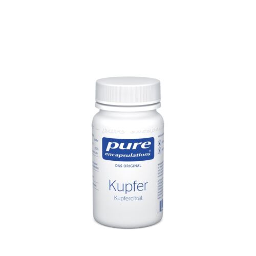 Pure Encapsulations Kupfer-Citrat 60 Kapseln