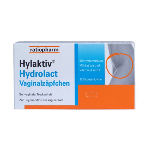 Hylaktiv Hydrolact Vaginalzäpfchen 10 St