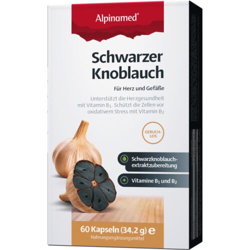 Alpinamed® Schwarzer Knoblauch vegan 