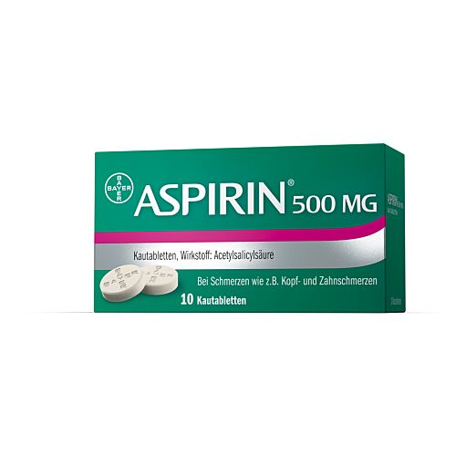 Aspirin Kautabletten 500mg