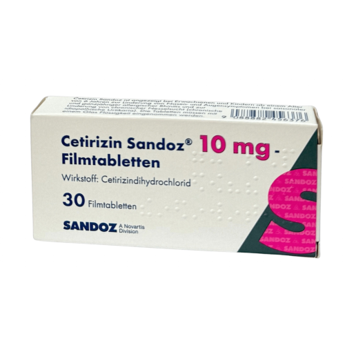 Cetirizin 10mg Sandoz 30 Stk