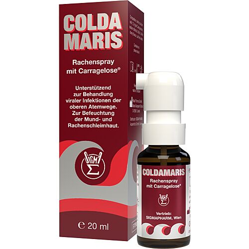 Coldamaris Rachenspray mit Carragelose