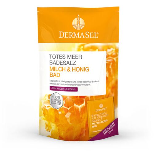 Dermasel Badesalz Milch+Honig