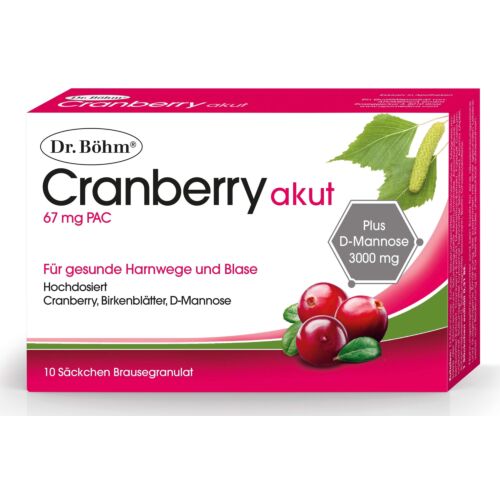 Dr. Böhm Cranberry akut 10 Stk