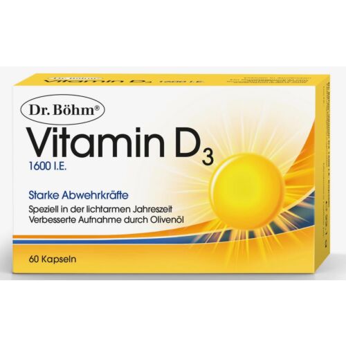 Dr. Böhm Vitamin D3 1600 IE