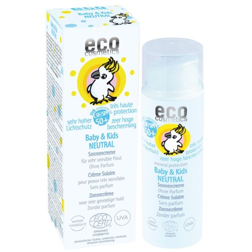 Eco Sonnencreme Baby 50+ Bio ohne Parfum