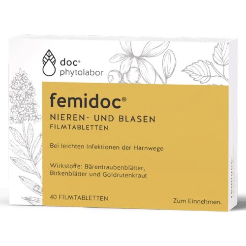 Femidoc Nieren- und Blasen Fimtabletten 40 Stk