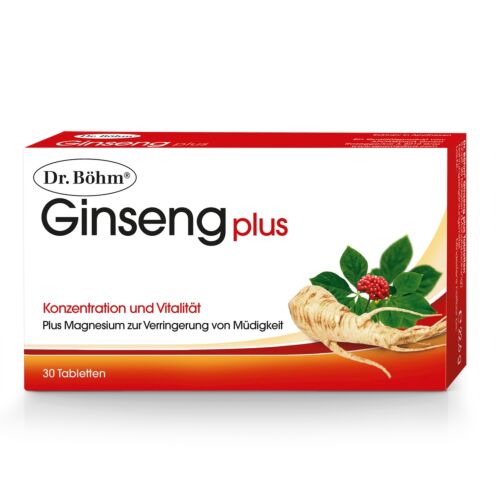 Dr. Böhm Ginseng plus 30 Tabletten