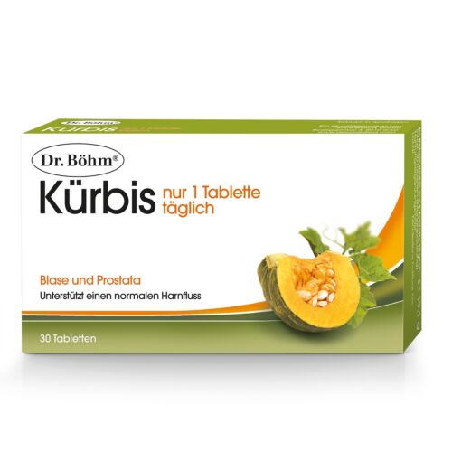 Dr. Böhm Kürbis nur 1 Tablette täglich