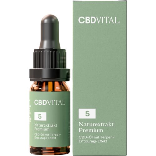 CBD Vital 5% Naturextrakt Premium 