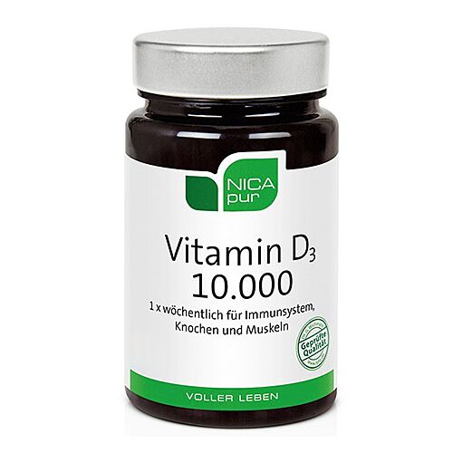 Nicapur Vitamin D3 10.000IE 60 Stk
