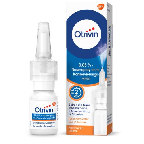 Otrivin Nasenspray 0,05% ohne Konservierungsmittel
