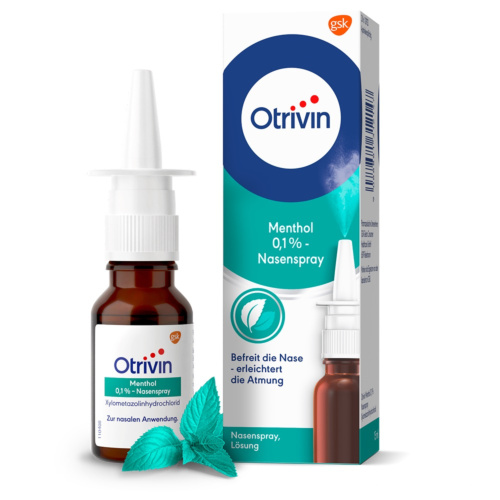 Otrivin Nasenspray 0,1% Menthol