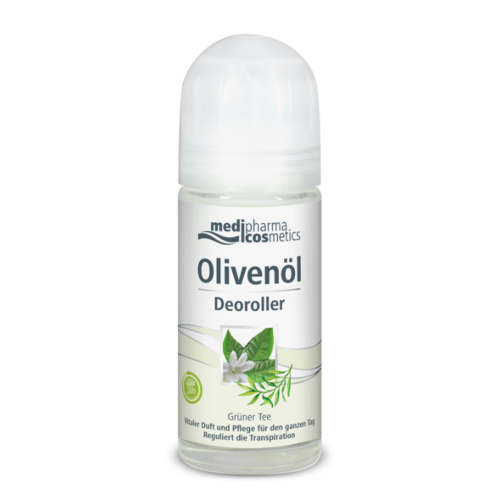 medipharma OLIVENÖL DEOROLLER GRÜNER TEE