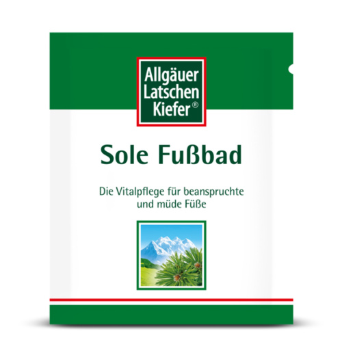 Allgäuer Latschenkiefer® Sole Fußbad 10x10g