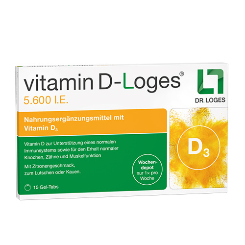 Vitamin D-Loges® 5600IE Gel-Tabs