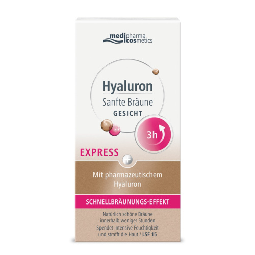 medipharma HYALURON SANFTE BRÄUNE EXPRESS GESICHT