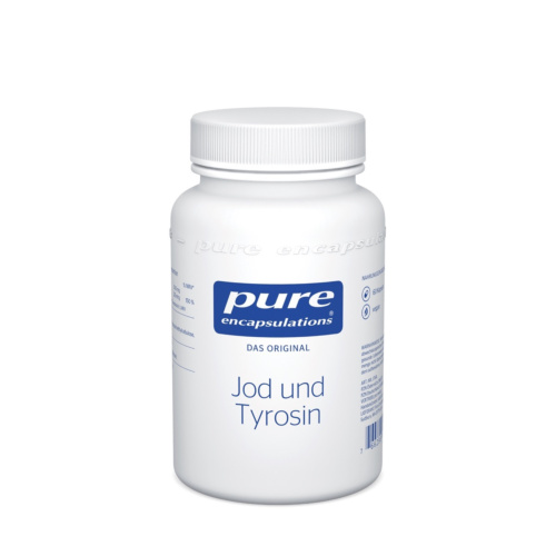 Pure Encapsulations® Jod und Thyrosin 60 Kapseln