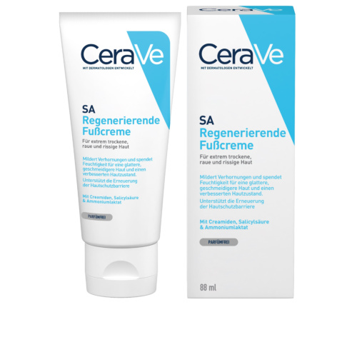 CeraVe SA Regenerierende Fußcreme