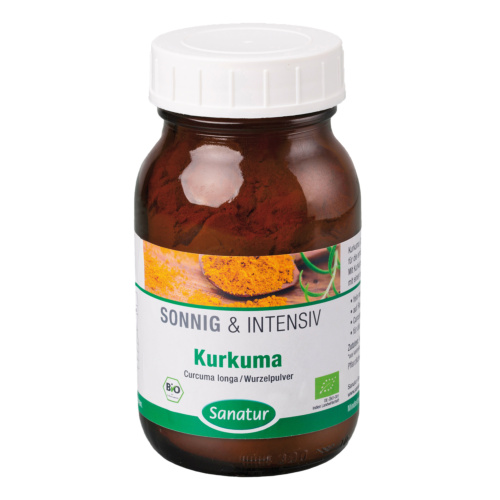 SANATUR Kurkuma-Wurzelpulver 160g