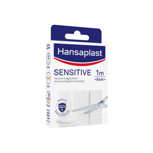 Hansaplast Sensitive Für empfindliche Haut 1M X 6CM