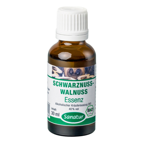 SANATUR Schwarznuss Walnuss Essenz, Bio