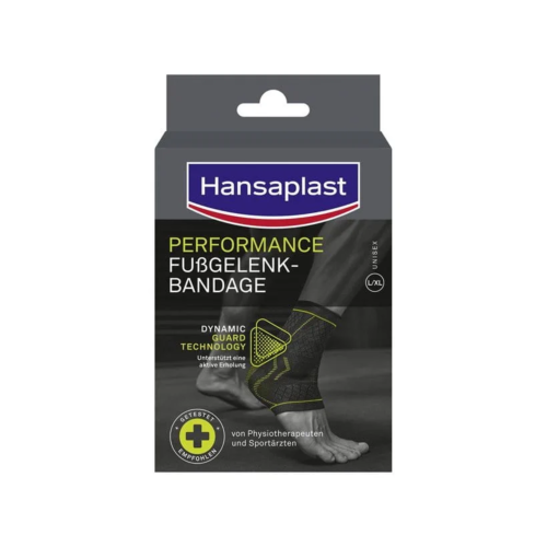 HANSAPLAST Performance Fußgelenk-Bandage S/M