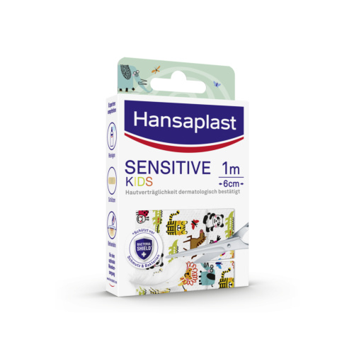 HANSAPLAST Kinderpflaster Sensitive 1m x 6cm