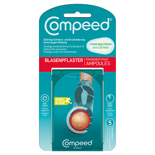 Compeed Blasen unter den Füßen 5 Stück