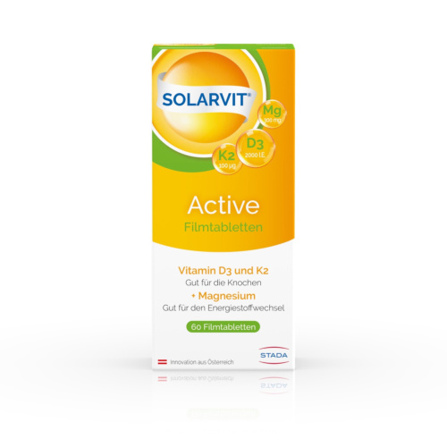 SOLARVIT® Active D3 K2 Mg Filmtabletten