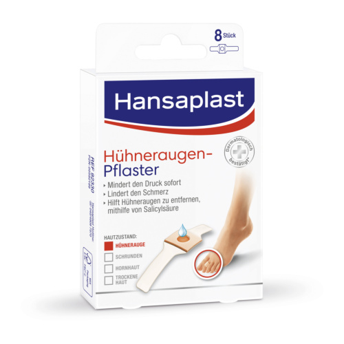 Hansaplast Hühneraugen-Pflaster, 40% Salicylsäure