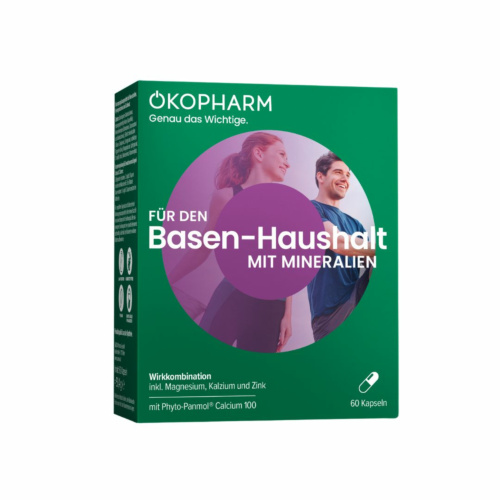 ÖKOPHARM® Kapseln für den Basen-Haushalt mit Mineralien