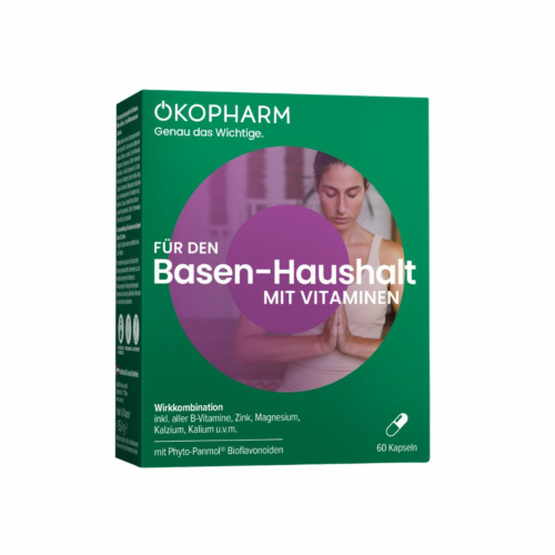 ÖKOPHARM® Kapseln für den Basen-Haushalt mit Vitaminen