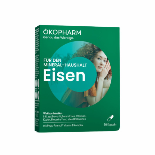 ÖKOPHARM® Kapseln für den Mineral-Haushalt Eisen