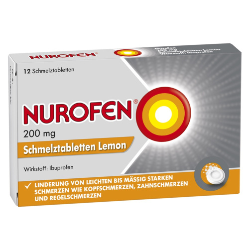Nurofen 200mg Schmelztabletten Lemon
