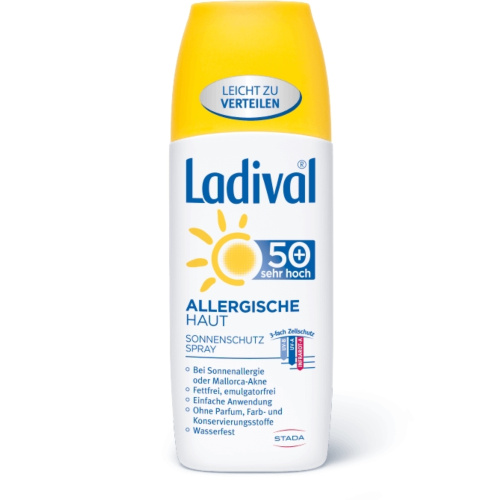 LADIVAL allergische Haut Sonnenschutz Spray LSF 50+