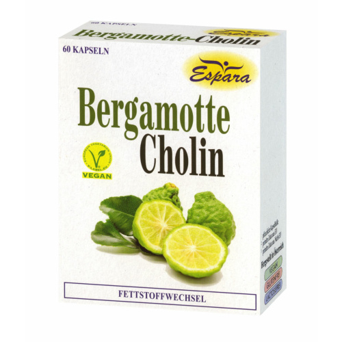 ESPARA Bergamotte-Cholin Kapseln