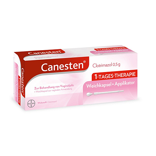 Canesten Clotrimazol 0,5g Weichkapsel Vaginal 1 Stück