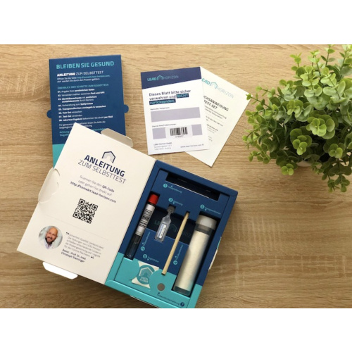 Corona Test-Sets zum Gurgeln