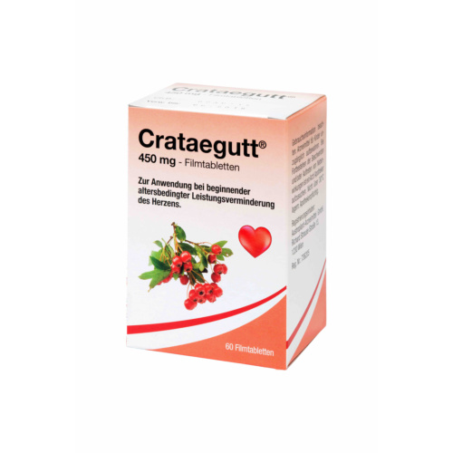 Crataegutt 450mg 60 stk