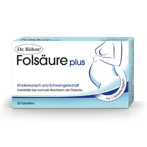 Dr. Böhm Folsäure plus 30 Kapseln