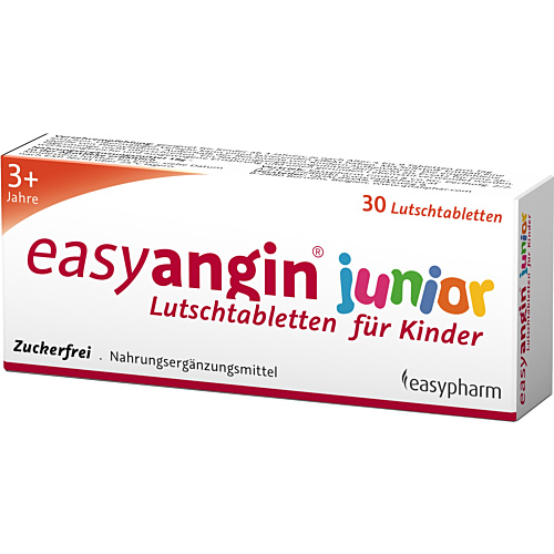 easyangin® junior Lutschtabletten für Kinder