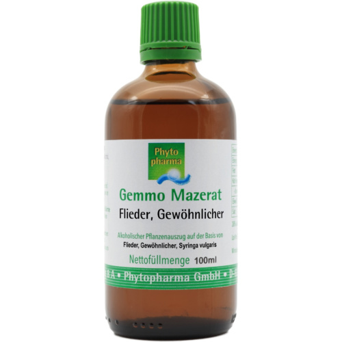 Phytopharma Flieder gewöhnlich Gemmo 100ml