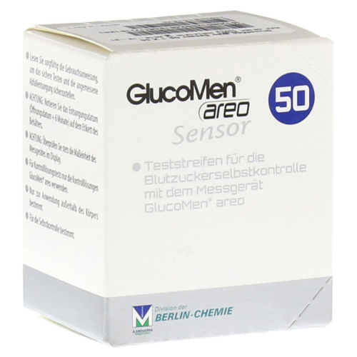 Glucomen Areo Sensor Teststreifen 50 Stk