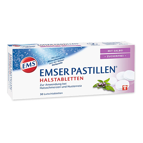 Emser Pastillen mit Salbei zuckerfrei 30Stk